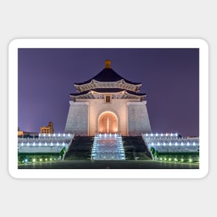 National Chiang Kai-shek Memorial Hall in Taipei, Taiwan Sticker